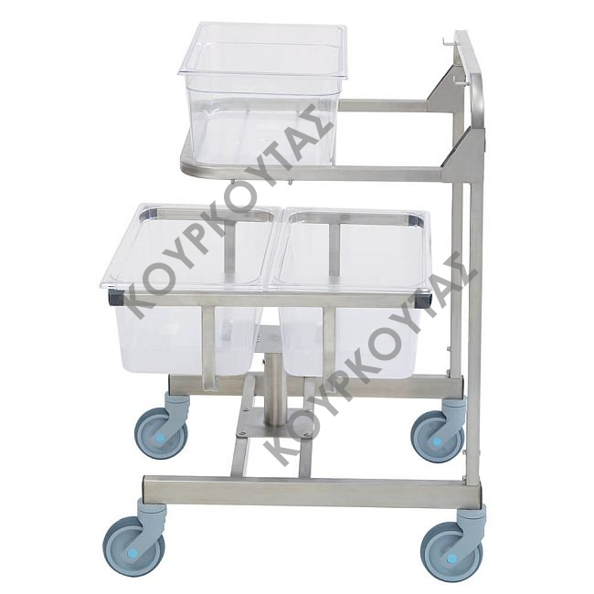 Τροχήλατη βάση ROBOT COUPE για CL60 με 3 GN 1/1