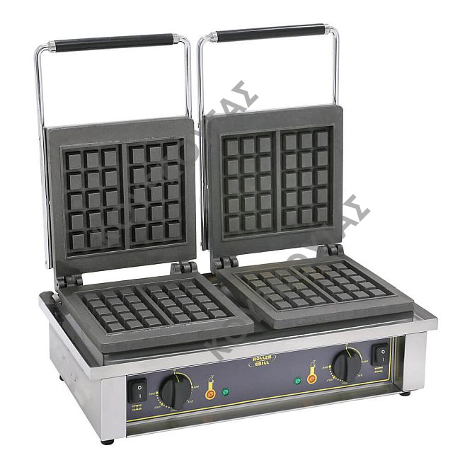 Συσκευή για βάφλες ROLLER GRILL GED 10 διπλή 3x5 τετράγωνα