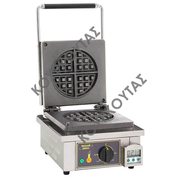 Συσκευή για βάφλες στρογγυλή ROLLER GRILL GES 75