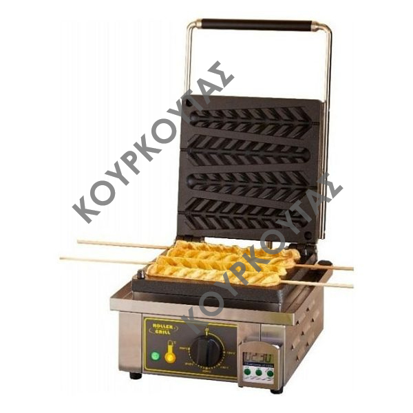 Συσκευή για βάφλες corn σε ξυλάκι ROLLER GRILL GES 23 - 4 corn sticks