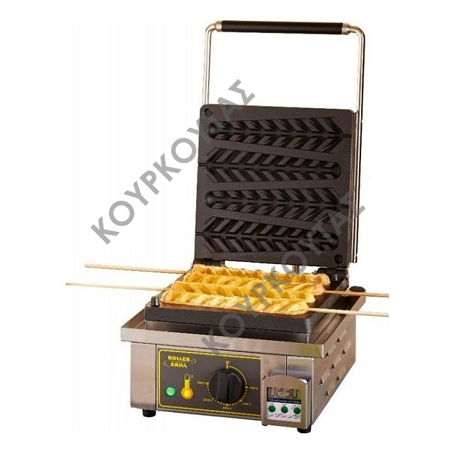 Συσκευή για βάφλες corn σε ξυλάκι ROLLER GRILL GES 23 - 4 corn sticks