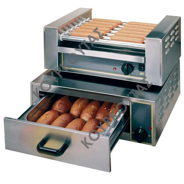 Συρτάρι - θερμοθάλαμος ROLLER GRILL CB20