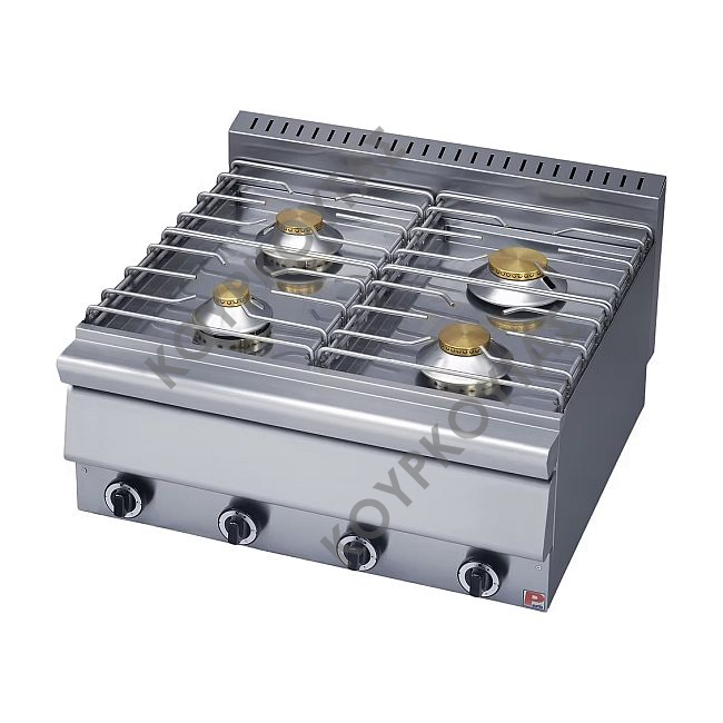 Φλόγιστρο 4 εστιών αερίου χαμηλής πίεσης GH 470 Panaritis