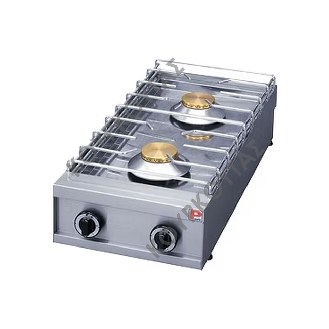 Επιτραπεζια εστία αερίου με δύο καυστήρες Panaritis GL 270