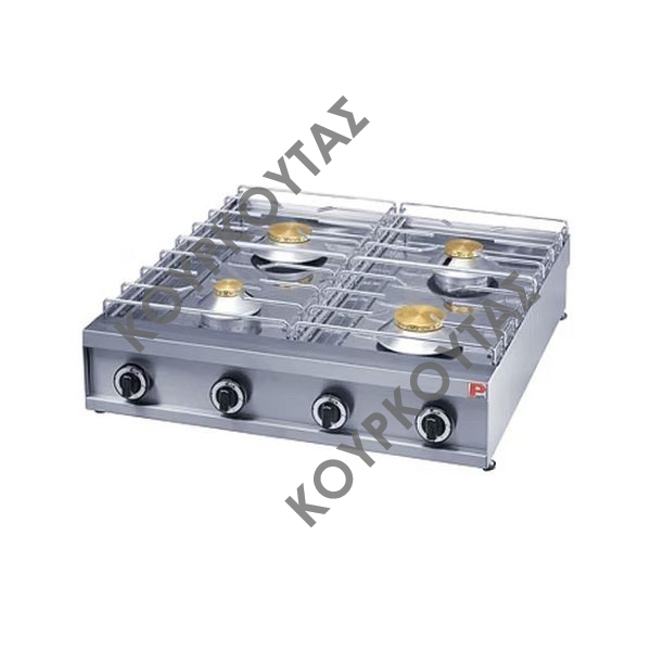 Φλόγιστρο 4 εστιών επιτραπέζιο αερίου GL 490 Panaritis