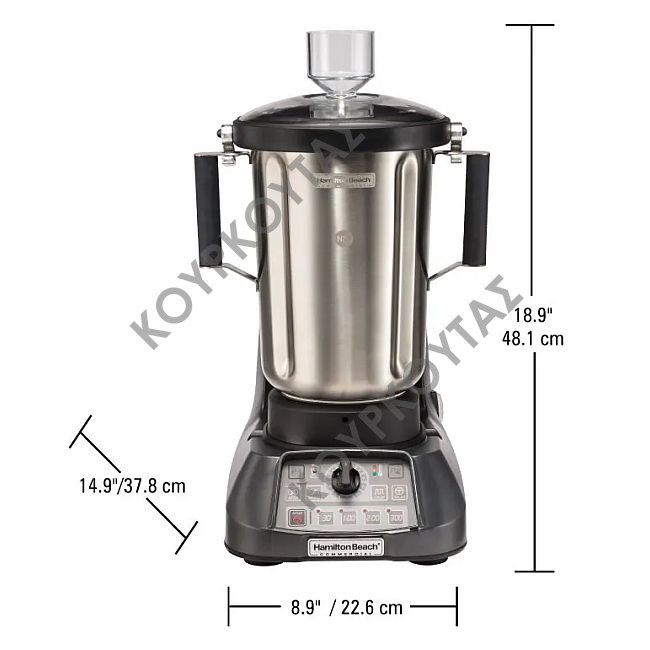 Μπλέντερ μαγειρικής EXPEDITOR™ HBF1100SR HAMILTON - Image 3