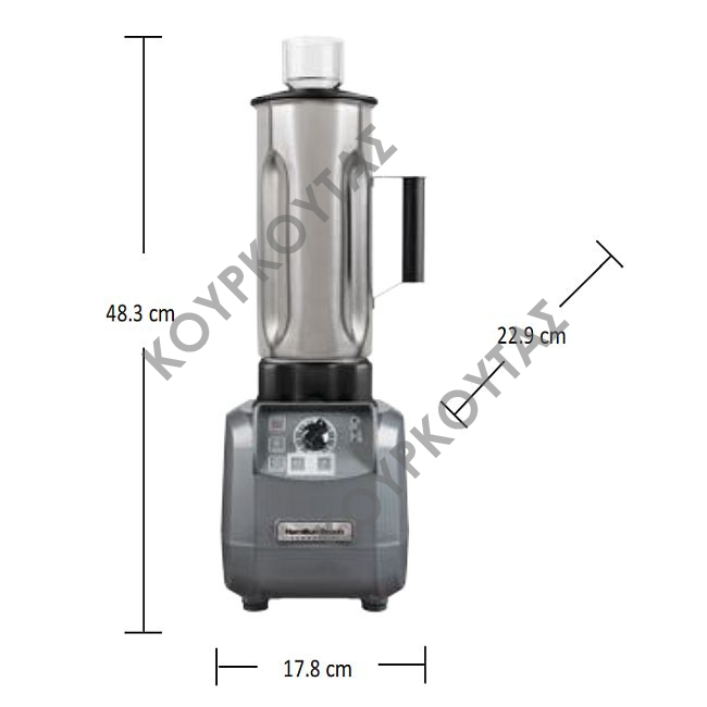 Μπλέντερ μαγειρικής EXPEDITOR™ HBF600S HAMILTON - Image 3