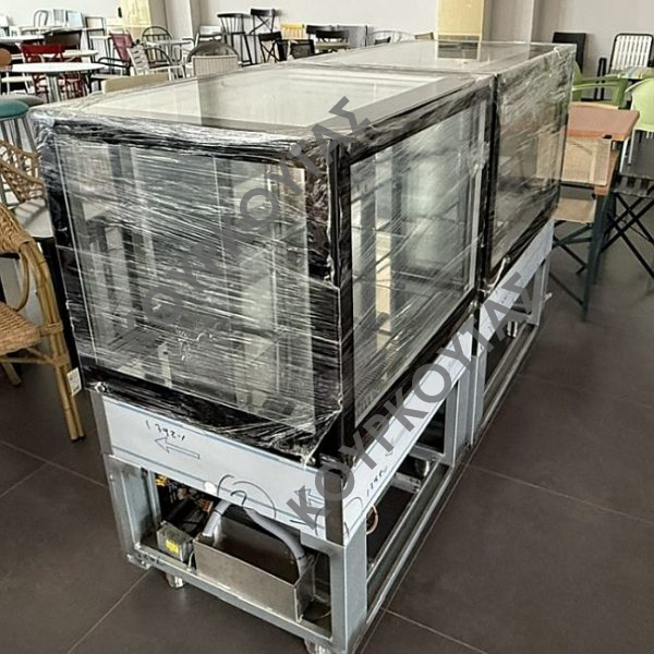Βιτρίνες θερμαινόμενη & ψυχόμενη σειρά MODULAR μεταχειρισμένες (1 μήνα χρήση)