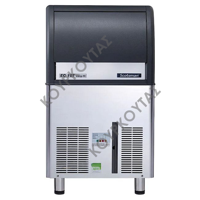 ΠΑΓΟΜΗΧΑΝΗ ΨΕΚΑΣΜΟΥ 53Kgr/24h EC 107 XSAFE SCOTSMAN - Παγάκι 20gr