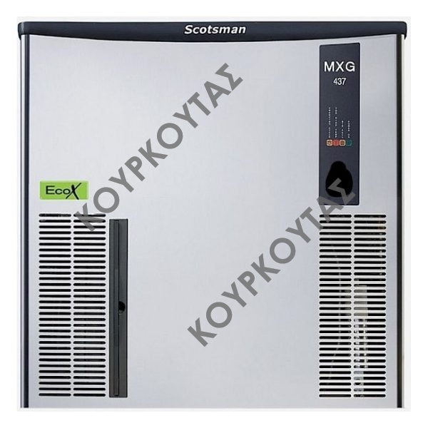ΠΑΓΟΜΗΧΑΝΗ ΨΕΚΑΣΜΟΥ 160Kgr/24h MXG 437 XSAFE SCOTSMAN - Συμπαγές παγάκι 39gr