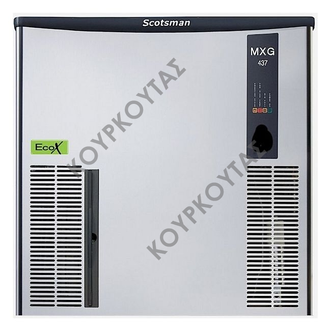 ΠΑΓΟΜΗΧΑΝΗ ΨΕΚΑΣΜΟΥ 170Kgr/24h MXG 437 XSAFE SCOTSMAN - Συμπαγές παγάκι 20gr