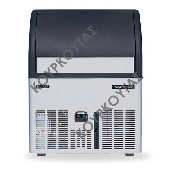 ΠΑΓΟΜΗΧΑΝΗ ΨΕΚΑΣΜΟΥ 105Kgr/24h NU 227 XSAFE SCOTSMAN - Παγάκι τετράγωνο 28x22x28mm