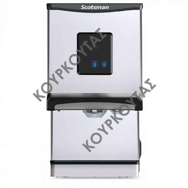 ΔΙΑΝΕΜΙΤΗΣ ΠΑΓΟΥ & ΝΕΡΟΥ με αποθήκη 140Kg/24h DXN 187 SCOTSMAN - Παγάκι Cubelet