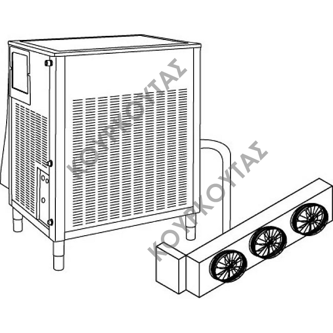 ΜΗΧΑΝΗ ΠΑΓΟΤΡΙΜΜΑΤΟΣ 2500Kgr/24h MF 86 xSafe ASR + RC SCOTSMAN - Image 7