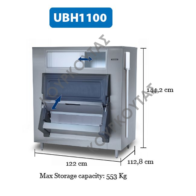 Αποθήκη πάγου για παγομηχανή UBH 1100 SCOTSMAN - Image 2