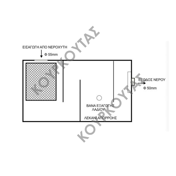 Λιποσυλλέκτης 22Lt OIL22 FRESH Ανοξείδωτος - Image 5