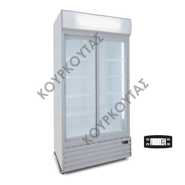 Βιτρίνα συντήρησης αναψυκτικών CL1100 V2GC SL White KlimaItalia - Image 3