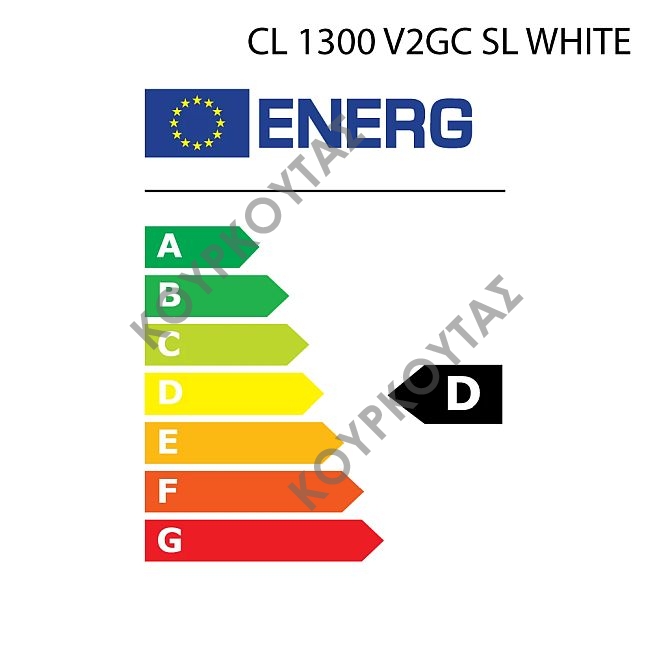 Βιτρίνα συντήρησης αναψυκτικών CL1300 V2GC SL White KlimaItalia - Image 4