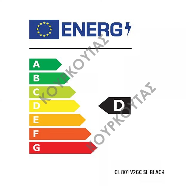 Βιτρίνα συντήρησης αναψυκτικών CL801 V2GC SL Black KlimaItalia - Image 4