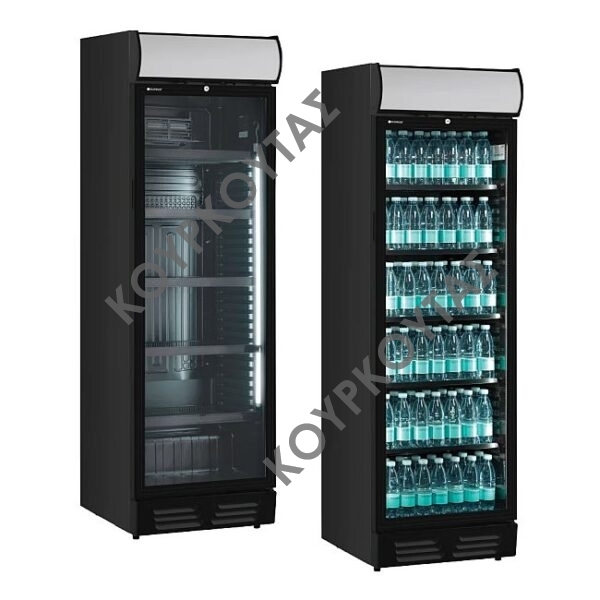 Βιτρίνα αναψυκτικών EKG390 C BLACK KlimaItalia