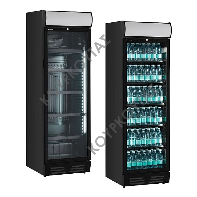 Βιτρίνα αναψυκτικών EKG390 C BLACK KlimaItalia