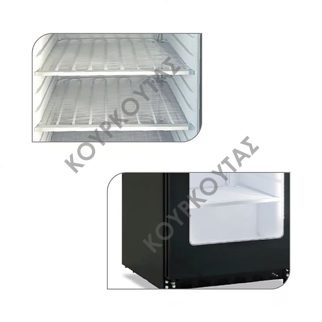 Βιτρίνα αναψυκτικών GN400 G TN BLACK KlimaItalia - Image 4