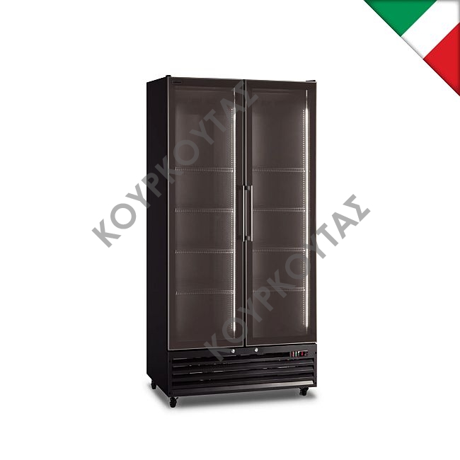 Βιτρίνα συντήρησης αναψυκτικών ICOOL110 JUMBO BLACK KlimaItalia