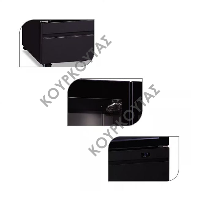 Βιτρίνα συντήρησης ROMA 70TN BLACK - Image 4